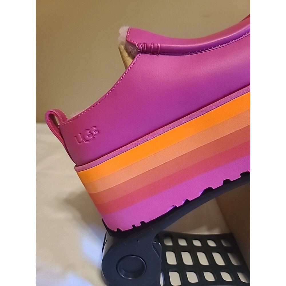 NWT UGG URSEEN PLATFORM ALL GENDER SLIPPERS SHOES US MEN 7/ WOMENS 8 - Picture 3 of 8